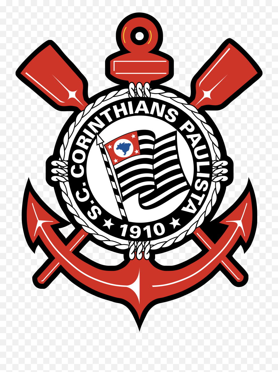 Download Hd Escudo Do Corinthians Bordas - Dream League Sport Club Corinthians Paulista Png,Dream League Soccer 2016 Logo