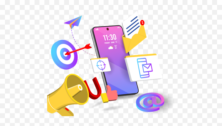 Sending Messages Illustrations Images U0026 Vectors - Royalty Free Portable Communications Device Png,Yone Icon