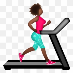 Runner Emoji Png Transparent Picture - Jog Clipart Background