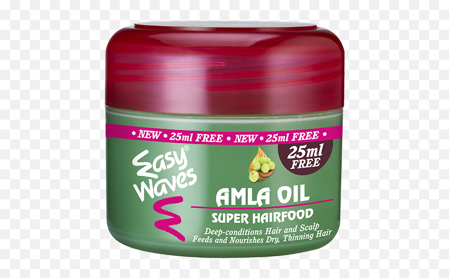 Easy Waves Amla Oil Super Hair Food - Cosmetics Png,Waves Hair Png