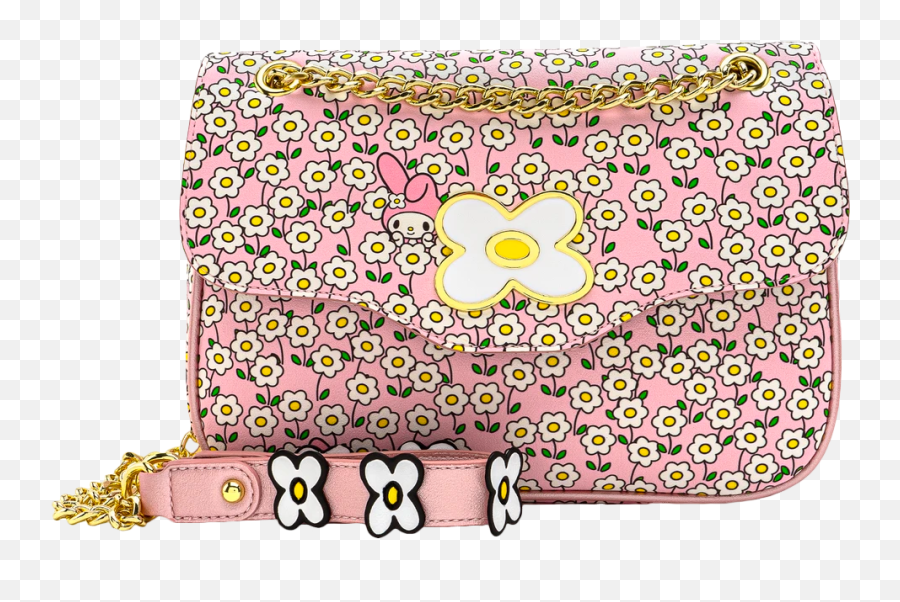 Hello Kitty - My Melody Flower Field 12u201d Faux Leather My Melody Loungefly Png,My Melody Transparent