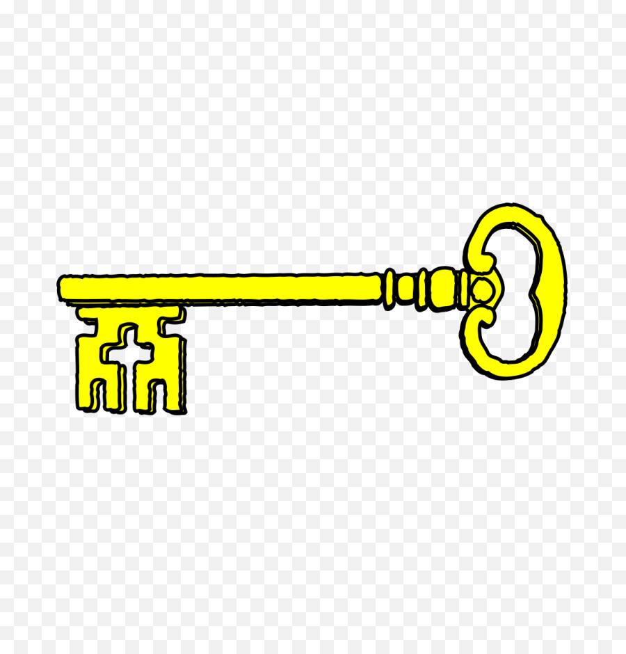 Jail House Key Clip Art - Clip Art Animated Key Png,Key Clipart Png