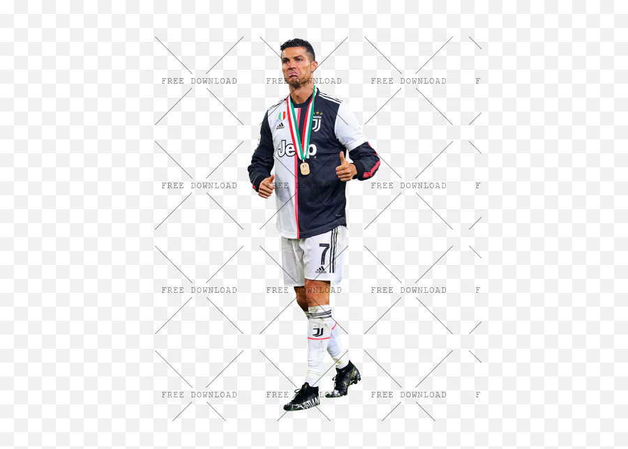 Cristiano Ronaldo Png Image With Medal Transparent Background
