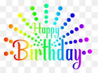Colorful Clipart Happy Birthday - To You png