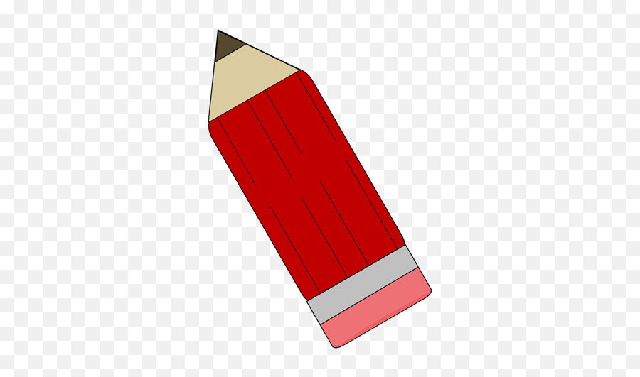 Pencil Clip Art - Kids Pencil Images Red Pencil For Kids Png,Pencil Clip Art Png