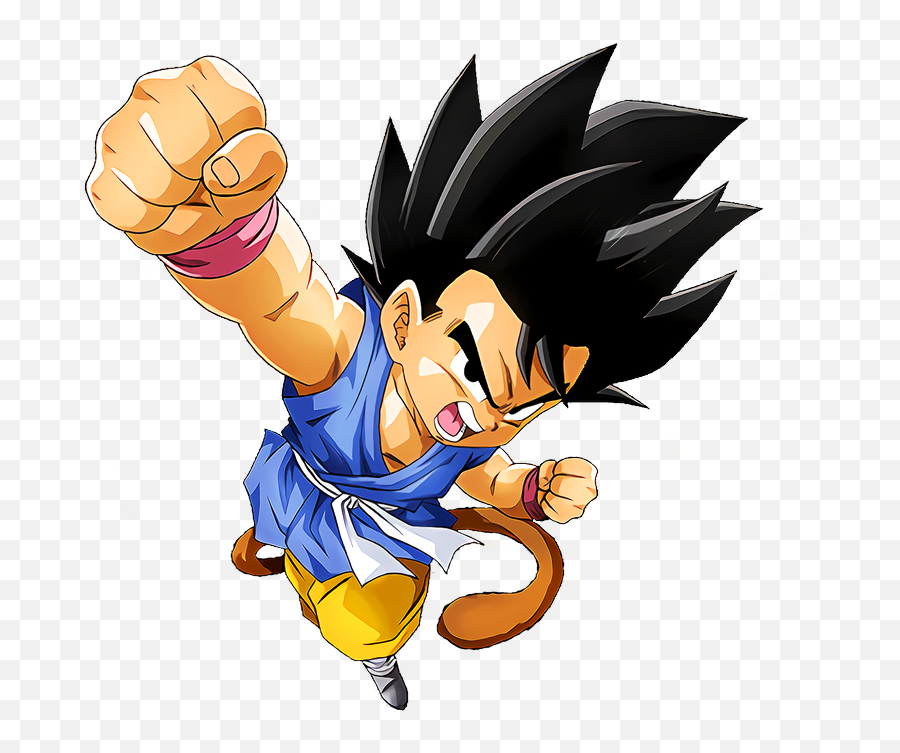 Dokkanbattle Super Big Victory Son Goku Character - Goku Goku Gt Dragon Fist Png,Dokkan Battle Logo