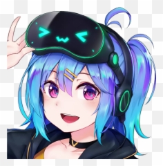 Vr Anime Society - Watch anime in together Girl With Vr png