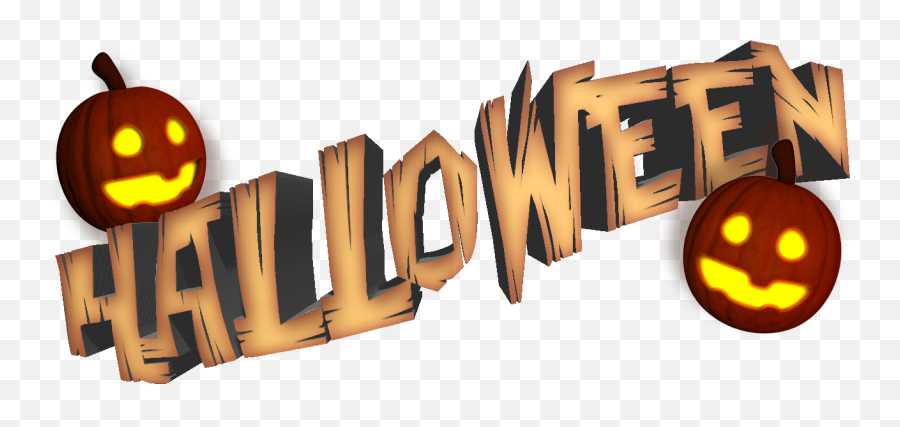Halloween Party 2018 - Nome Halloween Em 3d Png,Halloween Party Png