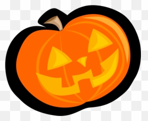 Pumpkin Vector Png - Jack O Lantern Transparent Cartoon