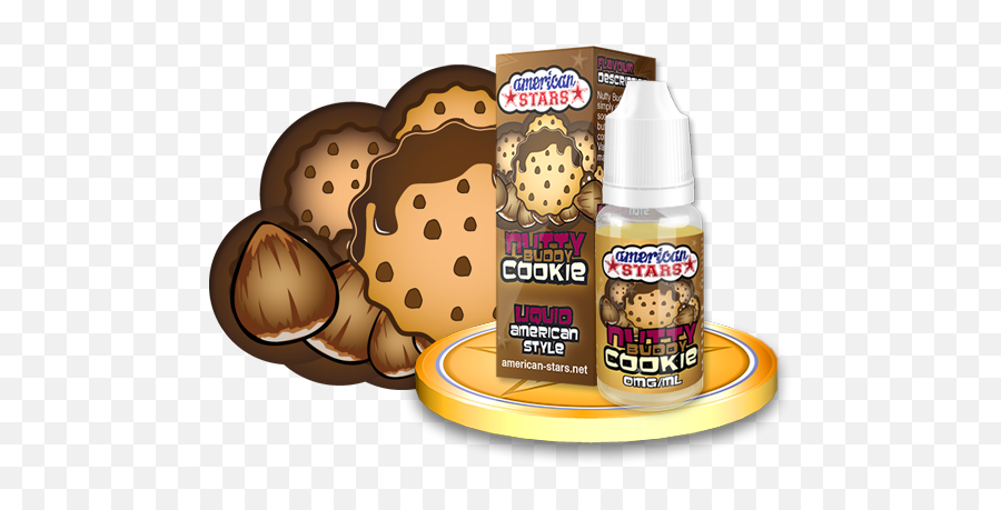 Download Nutty Buddy Cookie From American Stars By - American Stars E Liquid Png,American Stars Png