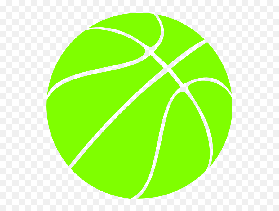 Black Basketball Clip Art - Png Images Yellow Green Basketball Ball,Basketball Clipart Png