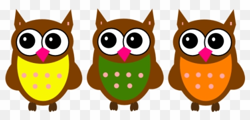 3 Clipart Owl Transparent Free For Download - Triple Clipart Png,Owls Png