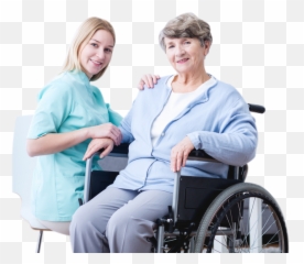 Download Care Of Older People - Caregiver PNG Image with No Age