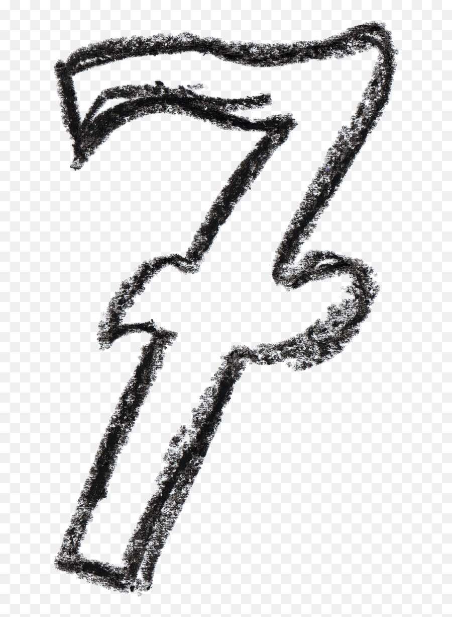 Crayon Number Transparent - Drawings Of The Number 7 Png,Number 7 Png