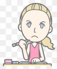 Clipart - Grumpy Students Png,Grumpy Png