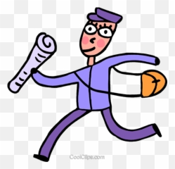 Postman Mailman Royalty Free Vector - Clip Art Png,Mailman Png