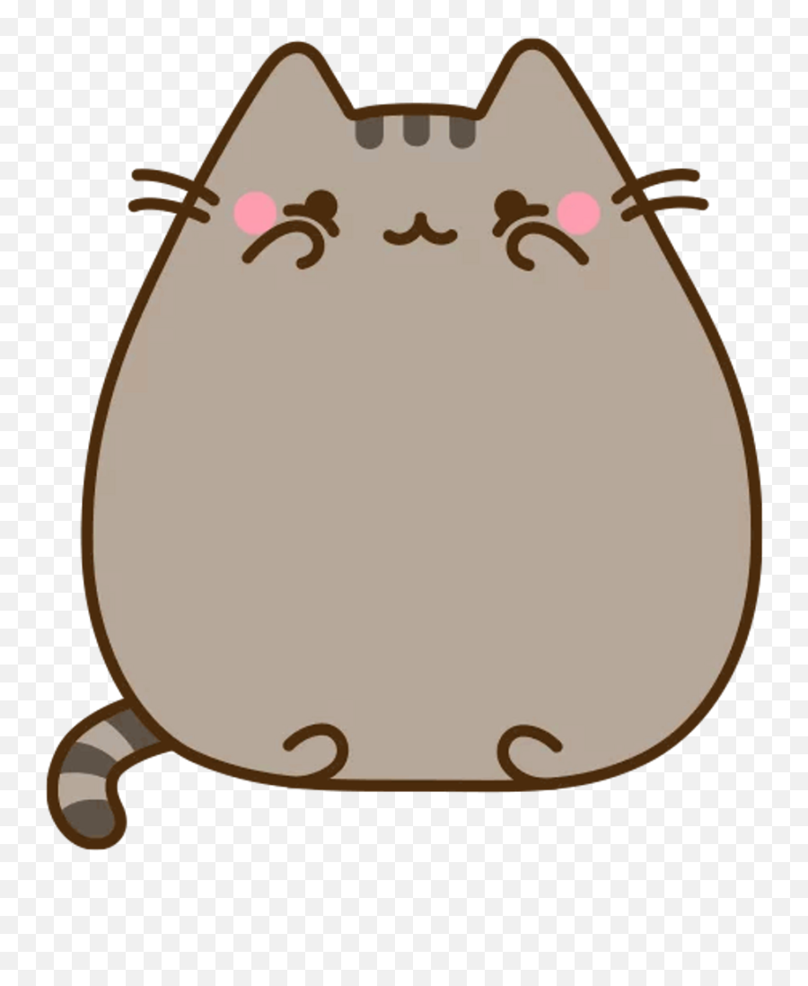 Download Medium Like Sticker Pusheen Am Cat Sized Hq Png - Pusheen Cat