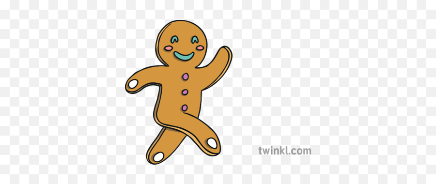 Running The Gingerbread Man Ebook Ks1 - Png El Hijo Prodigo Ilustracion,Gingerbread Man Png