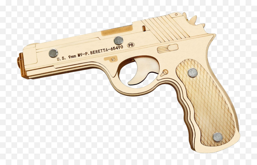 Beretta M9 Rubber Band Pistol Hand Gun Png With Transparent