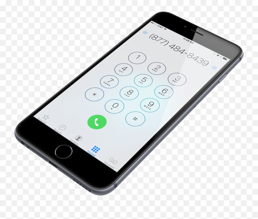 Iphone 7 Png Image With No Background - Iphone Dialing Transparent Background,Iphone 7 Png