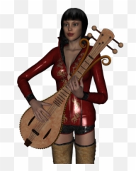 Fantasy Lute Player Pose - Daz Studio Sharecg Musician Png,Lute Png