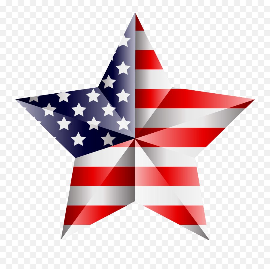 Library Of American Flag Star Clipart Transparent Download Png Background