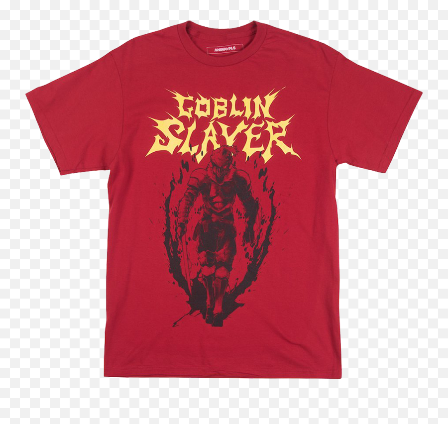 Goblin Slayer Red Tee - Active Shirt Png,Goblin Slayer Png