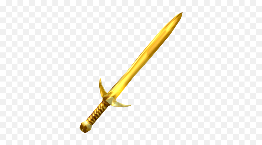 Download Golden Linked Sword - Roblox Sword Png Png Image Mercury Oral Thermometer,Sword With Transparent Background