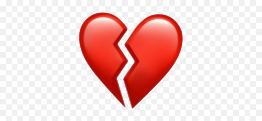 Broken Heart Png Pic Background Real - Iphone Broken Heart Emoji Png,Heart Png Images With Transparent Background