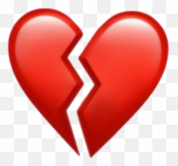 Broken Heart Png Pic Background Real - Iphone Broken Heart Emoji Png,Heart Png Images With Transparent Background