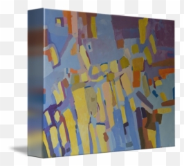 Abstract Wall Art Acrylic Painting - Horizontal png