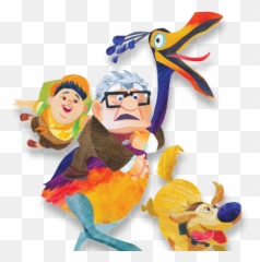 Download Pixar Pop - up Book Illustration Up Png PNG Disney Characters Transparent