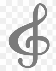 Music Notes Png Images Free Download Clef - Treble Clef Note Png