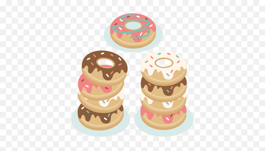Download Svg Scrapbook Cut File Cute Files For - Stacked Cider Doughnut Png,Donut Clipart Png