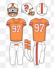 Tampa Bay Buccaneers Throwback Uniform - National Football Alternate png