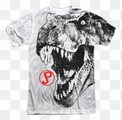 Official Jurassic World Bigger Teeth Kids - Shirt png