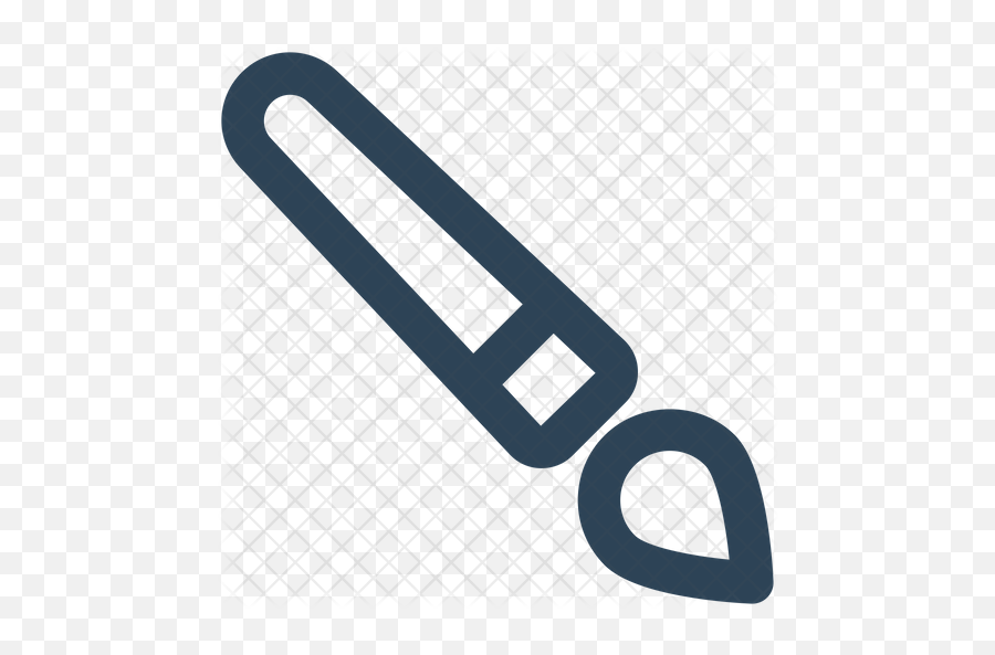 Paint Brush Icon - Horizontal Png,Paint Line Png