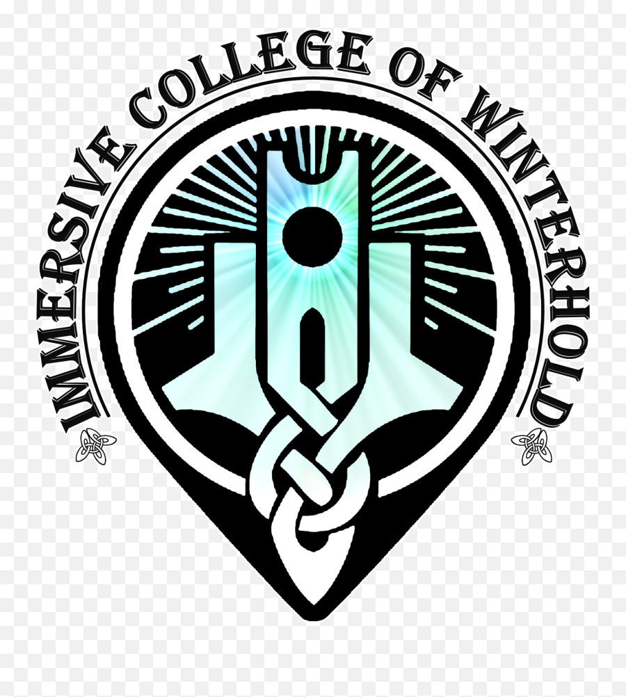 Immersive College Of Winterhold - College Of Winterhold Png,Skyrim Dragon Logo