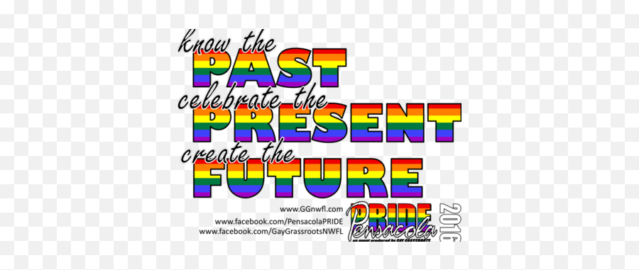 Pensacola Pride Week Celebrates Lgbt Past Present Future - Horizontal Png,Gay Pride Png