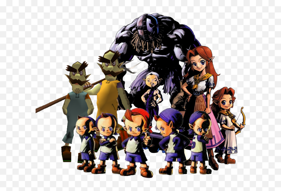 Majoras Mask Side - Mask Characters Png,Majora's Mask Transparent