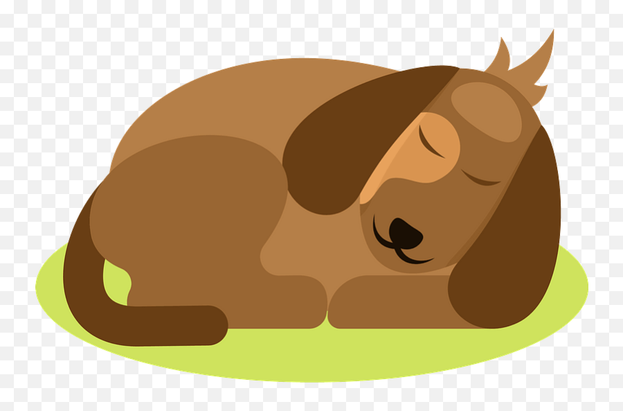 Sleeping Dog Clipart - Transparent Sleeping Dog Clipart Png,Dog Clipart Transparent