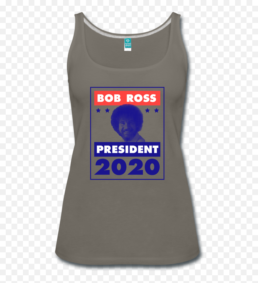 Bob Ross 2020 Womenu2019s Premium Tank Top By Doveworx - Active Tank Png,Bob Ross Transparent