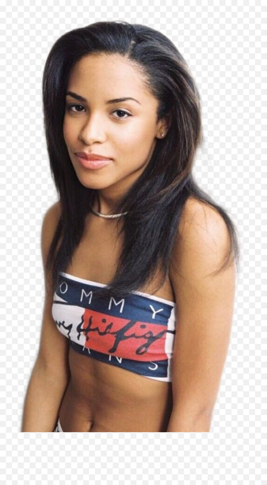 Aaliyah Tommyhilfiger Sticker By Grown Royal - Aaliyah Tommy Hilfiger Png,Aaliyah Png