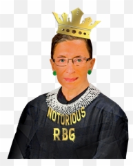 Complicating Ruth Bader Ginsburgs - Tiara png