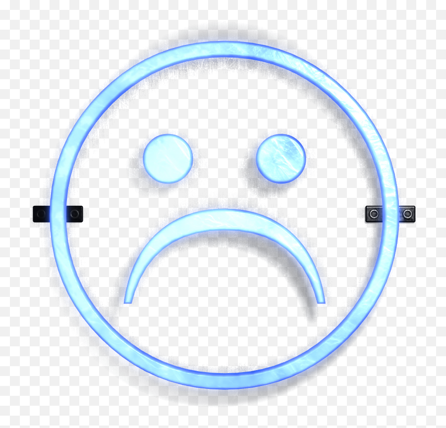 Hd Vfx Neon Symbol Sad Face - Dance Png,Icon Sad Twitter