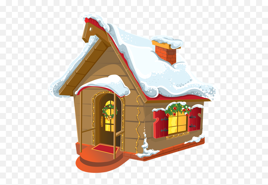 Pin By Linda Bason - Christmas House Clipart Png,House Transparent Background