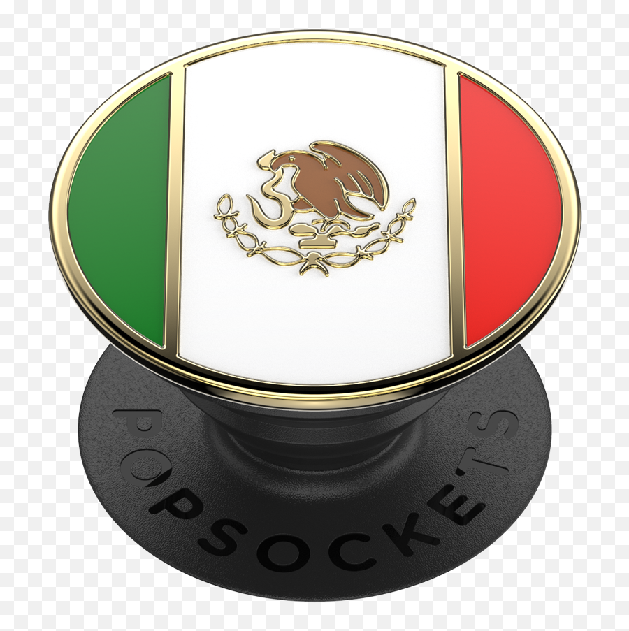 Enamel Mexican Flag Popgrip - Accipitriformes Png,Mexican Flag Icon
