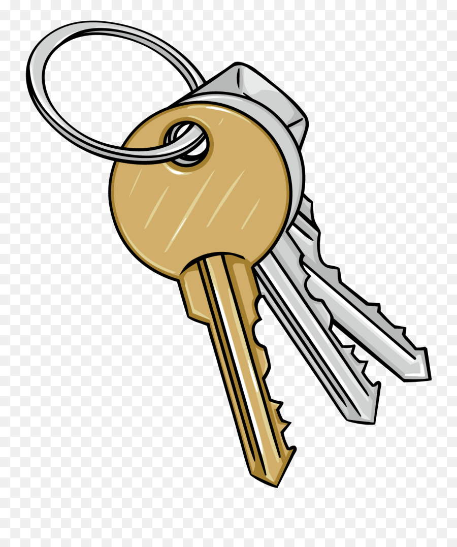 Cartoon Keys Png - Keys Cartoon Transparent Cartoon Jingfm Keys Clipart,Key Icon Transparent Background