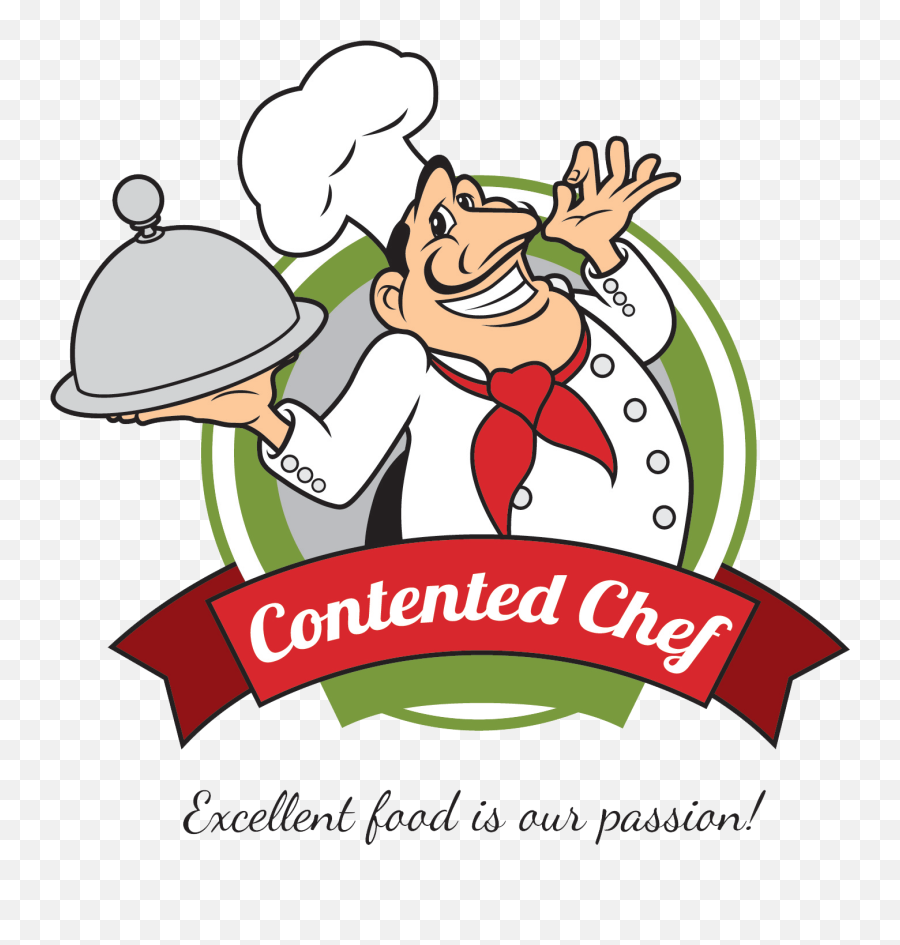 Contented Chef Logo - Logo Chef Restaurant Png,Chef Logo