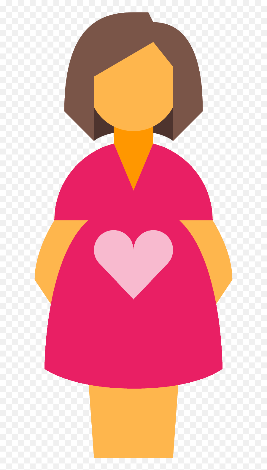 The Icon Pregnant Is A Stick Figure Of Female With - Pregnancy Png,Free Girl Icon